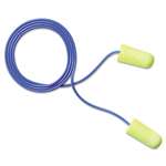 3M/COMMERCIAL TAPE DIV. EúAúRsoft Yellow Neon Soft Foam Earplugs, Corded, Regular Size, 200 Pairs