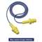 3M/COMMERCIAL TAPE DIV. EúAúR UltraFit Earplugs, Corded, Premolded, Yellow, 100 Pairs