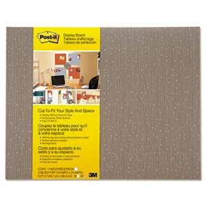 3M/COMMERCIAL TAPE DIV. Cut-to-Fit Display Board, 18 x 23, Mocha, Frameless
