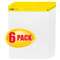 3M/COMMERCIAL TAPE DIV. Self Stick Easel Pads, 25 x 30, White, 6 30 Sheet Pads/Carton