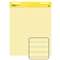 3M/COMMERCIAL TAPE DIV. Self Stick Easel Pads, Ruled, 25 x 30, Yellow, 2 30 Sheet Pads/Carton