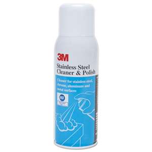3M/COMMERCIAL TAPE DIV. Stainless Steel Cleaner & Polish, Lime Scent, Spray, 10oz Aerosol
