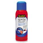 Scotch 6065 Spray Mount Artist's Adhesive, 10.25 oz, Repositionable Aerosol