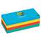 3M/COMMERCIAL TAPE DIV. Original Pads in Jaipur Colors, 1 1/2 x 2, 100-Sheet, 12/Pack