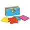 3M/COMMERCIAL TAPE DIV. Original Pads in Jaipur Colors, 3 x 3, 100-Sheet, 14/Pack