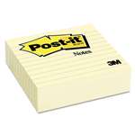 3M/COMMERCIAL TAPE DIV. Original Lined Notes, 4 x 4, Canary Yellow, 300-Sheet