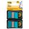 3M/COMMERCIAL TAPE DIV. Standard Page Flags in Dispenser, Bright Blue, 100 Flags/Dispenser