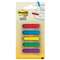 3M/COMMERCIAL TAPE DIV. Arrow 1/2" Page Flags, Blue/Green/Purple/Red/Yellow, 20/Color, 100/Pack