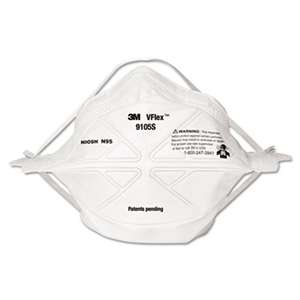 3M/COMMERCIAL TAPE DIV. VFlex Particulate Respirator N95, Small, 50/box