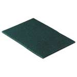 3M/COMMERCIAL TAPE DIV. Commercial Scouring Pad, 6 x 9, 10/Pack