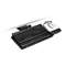 3M/COMMERCIAL TAPE DIV. Easy Adjust Keyboard Tray, Highly Adjustable Platform, 23" Track, Black