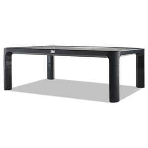 3M/COMMERCIAL TAPE DIV. Adjustable Monitor Stand, 16 x 12 x 1 3/4 to 5 1/2, Black