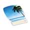 3M/COMMERCIAL TAPE DIV. Fun Design Clear Gel Mouse Pad Wrist Rest, 6 4/5 x 8 3/5 x 3/4, Beach Design