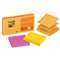 3M/COMMERCIAL TAPE DIV. Pop-up 3 x 3 Note Refill, Rio de Janeiro, 90-Sheet, 6/Pack