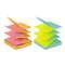 3M/COMMERCIAL TAPE DIV. Original Pop-up Refill, Alternating Cape Town Colors, 3 x 3, 100-Sheet, 12/Pack