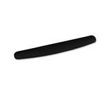 3M/COMMERCIAL TAPE DIV. Antimicrobial Foam Keyboard Wrist Rest, Nonskid Base, Black