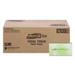 MARCAL MANUFACTURING, LLC 100% Recycled Convenience Pack Facial Tissue, White, 100/Box, 30 Boxes/Carton
