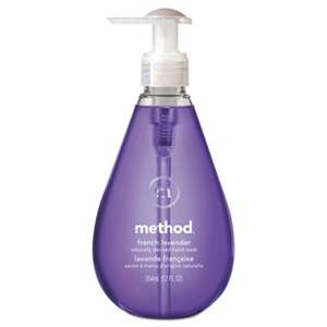 METHOD PRODUCTS INC. Gel Hand Wash, French Lavender, 12 oz Pump Bottle