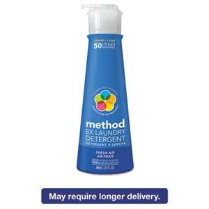 METHOD PRODUCTS INC. 8X Laundry Detergent, Fresh Air, 20 oz Bottle
