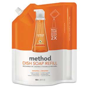 METHOD PRODUCTS INC. Dish Soap Refill, Clementine Scent, 36 oz Pouch