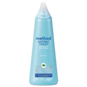 METHOD PRODUCTS INC. Antibacterial Toilet Cleaner, Spearmint, 24 oz Bottle
