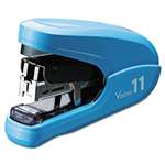 MAX USA CORP. Flat Clinch Light Effort Stapler, 35-Sheet Capacity, Blue