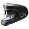 MAX USA CORP. Flat Clinch Light Effort Stapler, 35-Sheet Capacity, Black