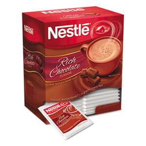 NESTLE Hot Cocoa Mix, Rich Chocolate, .71oz, 50/Box