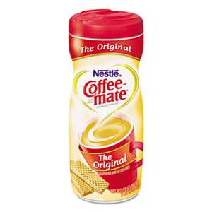 NESTLE Non-Dairy Powdered Creamer, Original, 11 oz Canister, 12/Carton