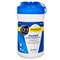 Sani Professional P43572CT Sani-Hands with Tencel Sanitizing Wipes, 5"w x 6"l, White, 150/Canister, 12/Ctn