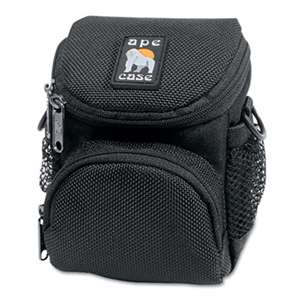 NORAZZA, INC. AC165 Digital Camera Case, Ballistic Nylon, 4 1/4 x 4 x 5 1/2, Black