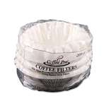 ORIGINAL GOURMET FOOD COMPANY Basket Filters for Drip Coffeemakers, 10 to 12-Cups, White, 200 Filters/Pack