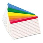 ESSELTE PENDAFLEX CORP. Color Coded Ruled Index Cards, 3 x 5, Assorted Colors, 100/Pack