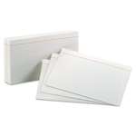 ESSELTE PENDAFLEX CORP. Ruled Index Cards, 5 x 8, White, 100/Pack