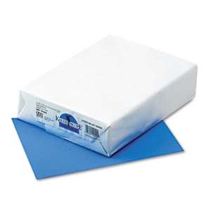 PACON CORPORATION Kaleidoscope Multipurpose Colored Paper, 24lb, 8-1/2 x 11, Marine Blue, 500/Ream