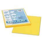 PACON CORPORATION Tru-Ray Construction Paper, 76 lbs., 9 x 12, Yellow, 50 Sheets/Pack