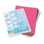 PACON CORPORATION Tru-Ray Construction Paper, 76 lbs., 9 x 12, Assorted, 50 Sheets/Pack