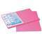 Tru-Ray Construction Paper, 76 lb Text Weight, 12 x 18, Shocking Pink, 50/Pack