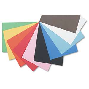 PACON CORPORATION Tru-Ray Construction Paper, 76 lbs., 12 x 18, Assorted, 50 Sheets/Pack