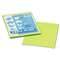 PACON CORPORATION Tru-Ray Construction Paper, 76 lbs., 9 x 12, Brilliant Lime, 50 Sheets/Pack