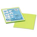 PACON CORPORATION Tru-Ray Construction Paper, 76 lbs., 9 x 12, Brilliant Lime, 50 Sheets/Pack
