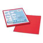 PACON CORPORATION Tru-Ray Construction Paper, 76 lbs., 9 x 12, Festive Red, 50 Sheets/Pack