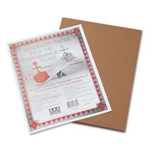 PACON CORPORATION Riverside Construction Paper, 76 lbs., 9 x 12, Brown, 50 Sheets/Pack