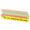 PACON CORPORATION Sentence Strips, 24 x 3, Assorted Bright Colors, 100/Pack