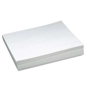 PACON CORPORATION Skip-A-Line Ruled Newsprint Paper, 30 lbs., 11 x 8-1/2, White, 500 Sheets/Pack