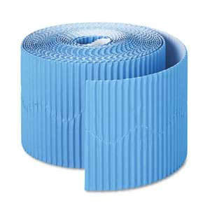 PACON CORPORATION Bordette Decorative Border, 2 1/4" x 50' Roll, Brite Blue