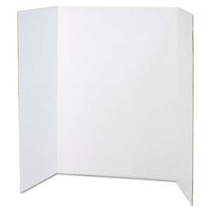 PACON CORPORATION Spotlight Presentation Board, 48 x 36, White, 24/Carton