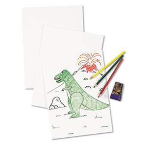 PACON CORPORATION White Drawing Paper, 78 lbs., 9 x 12, Pure White, 500 Sheets/Ream
