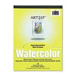 PACON CORPORATION Artist Watercolor Paper Pad, 9 x 12, White, 12 Sheets