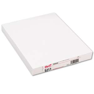 PACON CORPORATION Heavyweight Tagboard, 12 x 9, White, 100/Pack